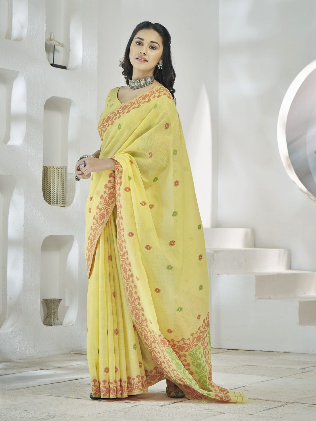 PURE MUL COTTON SAREE