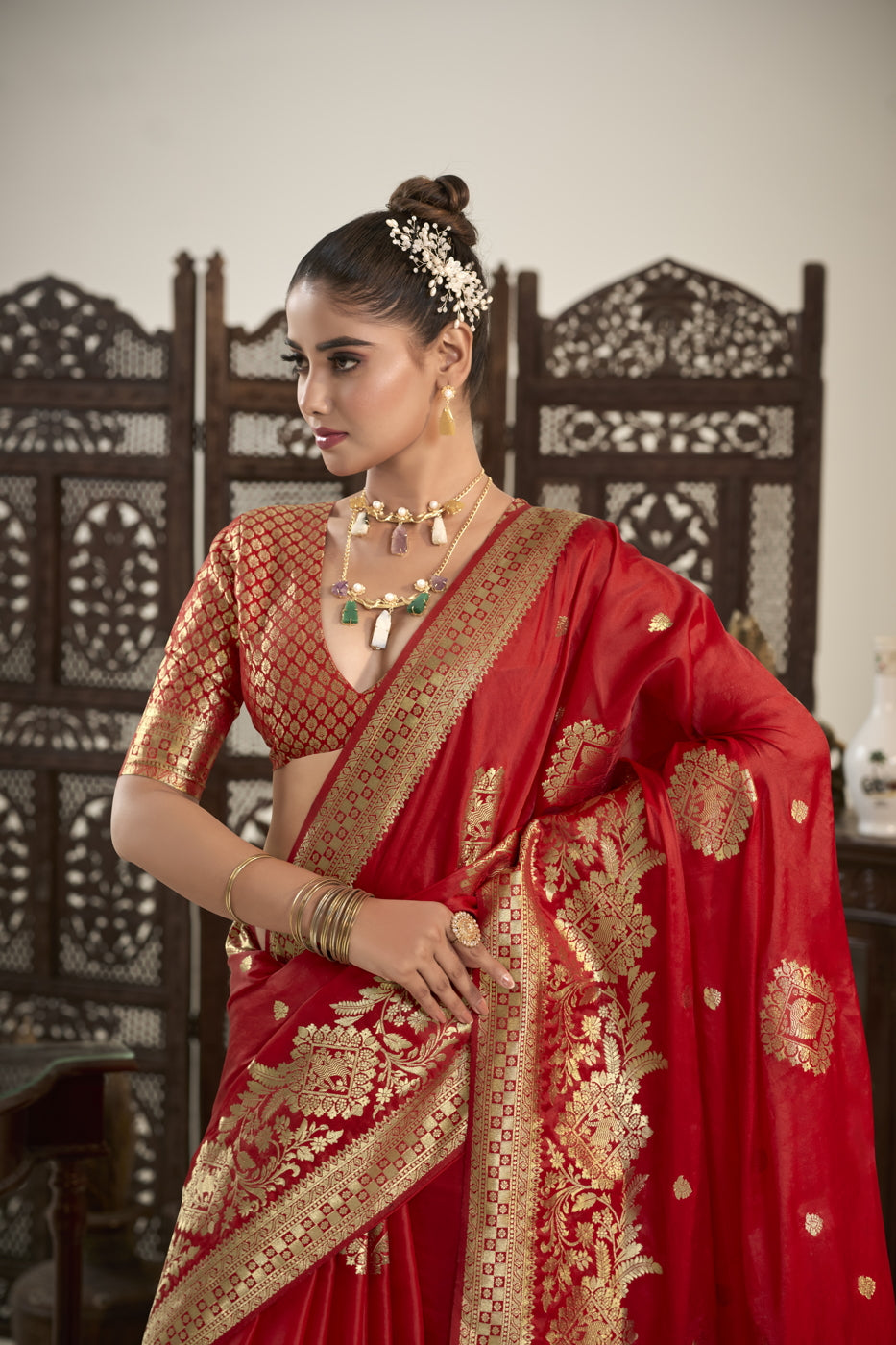 Pure Satan Organza Silk