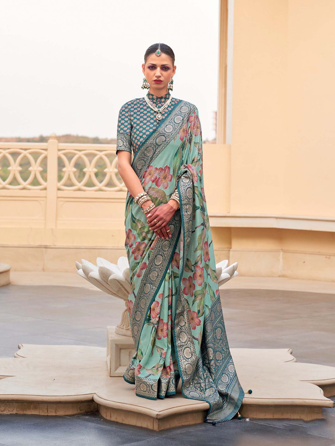 Pushpavatika Soft Silk Saree