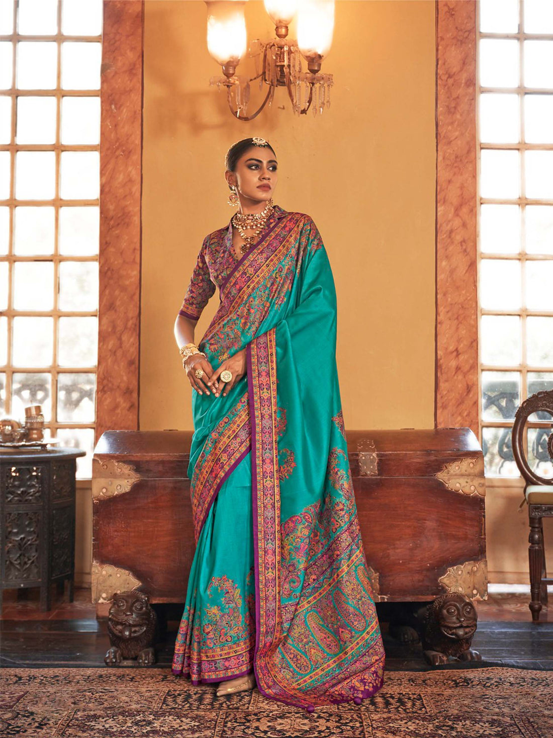 Rajkuwari Pv Silk Saree
