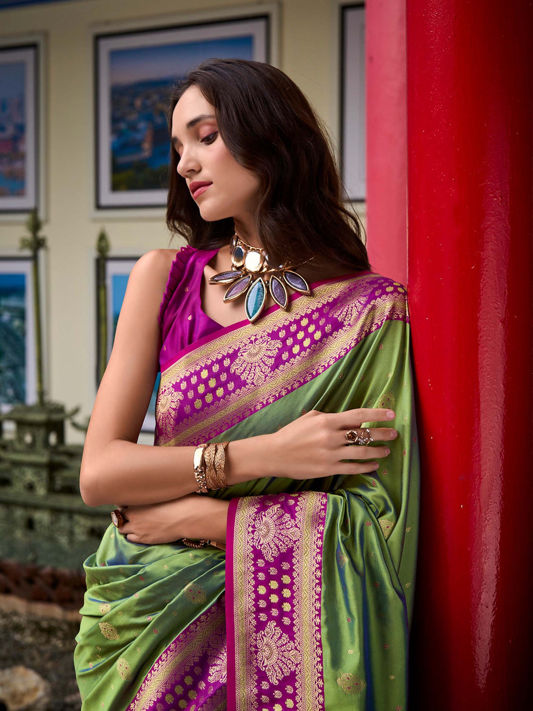 Samruddhi Soft Silk Saree
