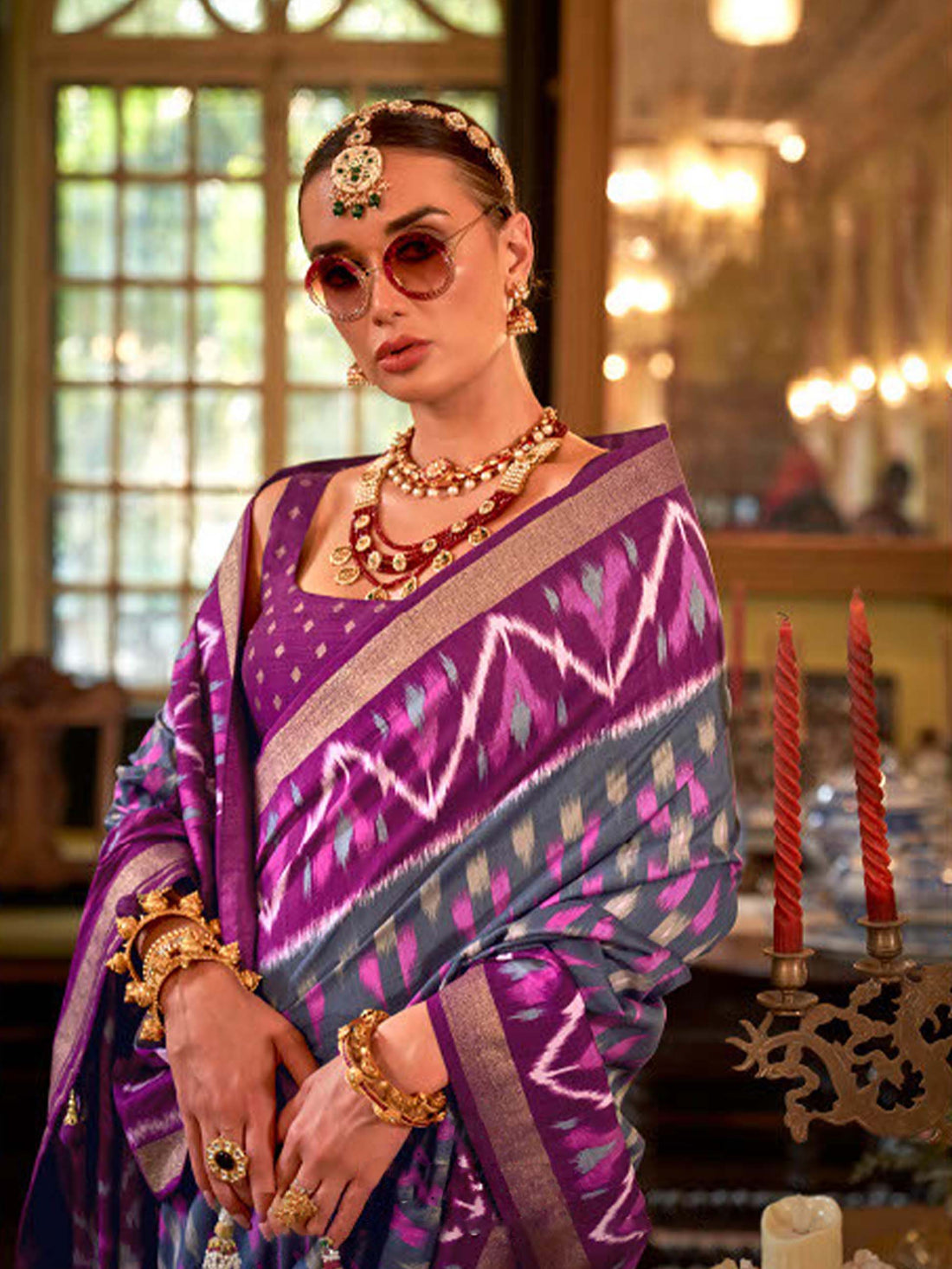 Palav Patola PV Silk Saree