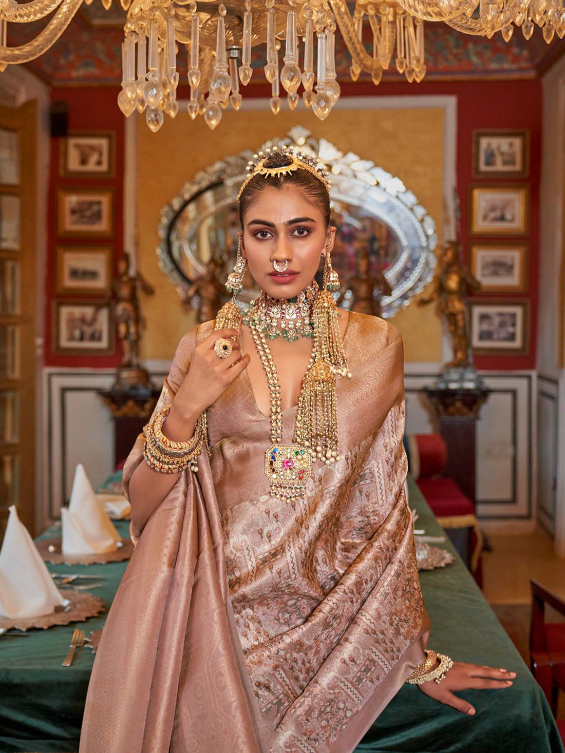 Saatvik  Kanjivaram Silk Saree