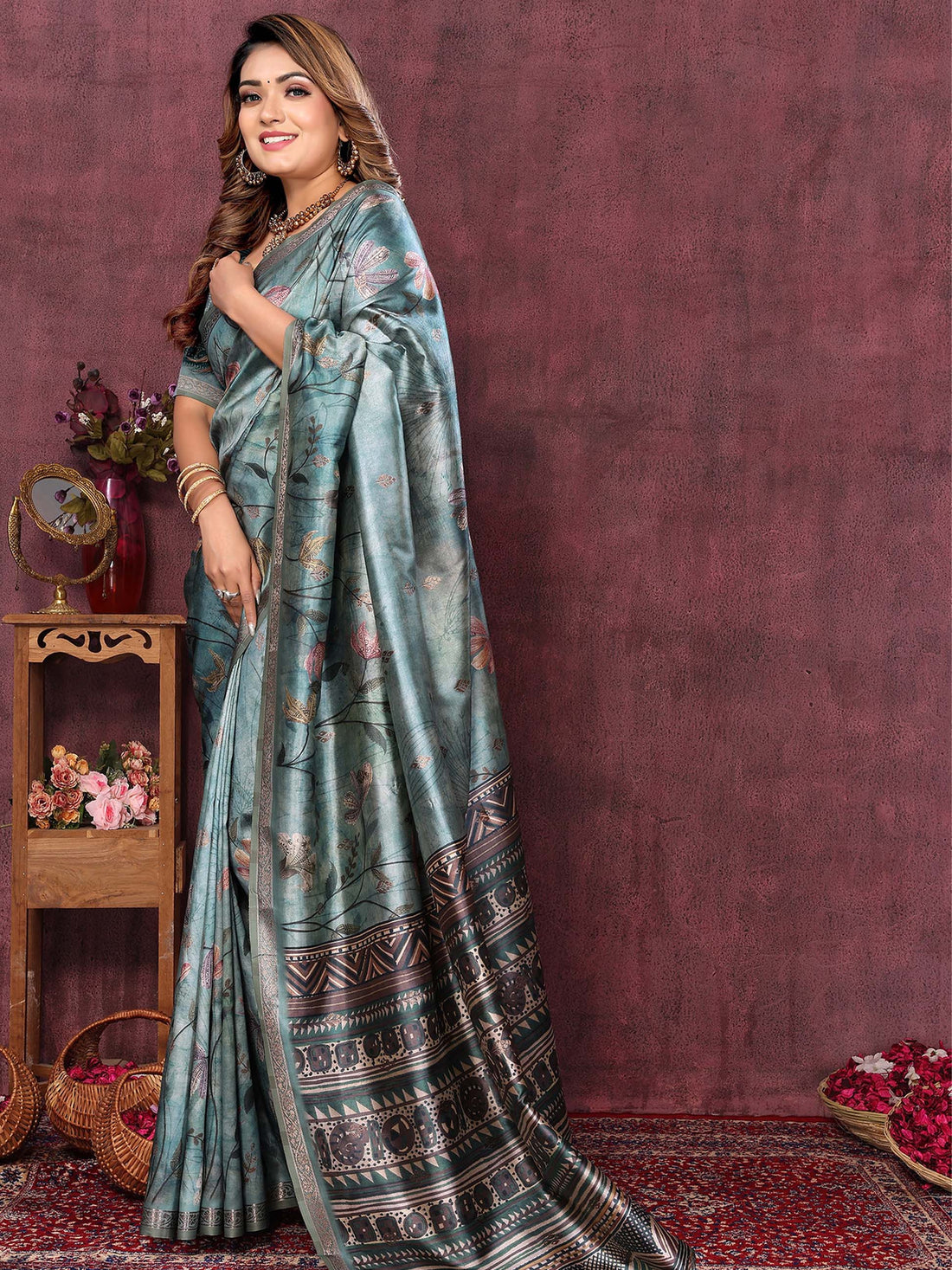Zoya Soft Silk Saree