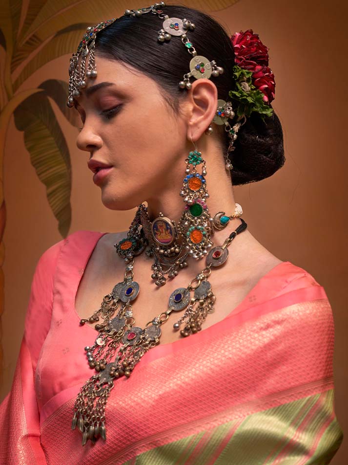 Kalamari Soft Silk Saree