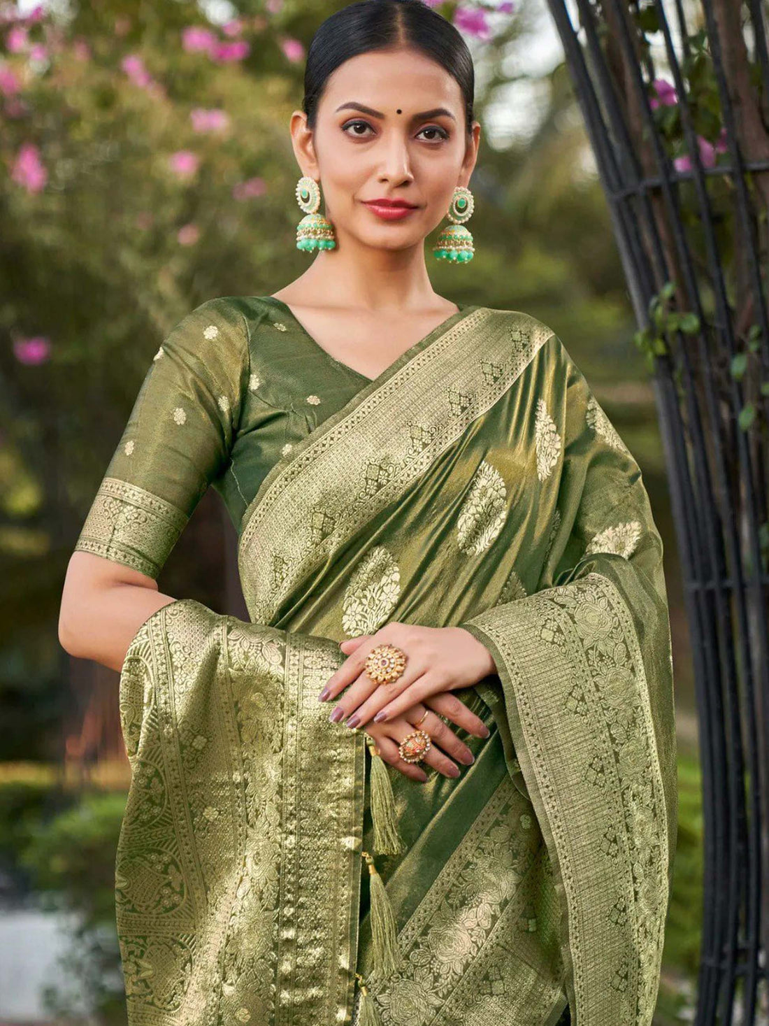 Maheen Linen Saree