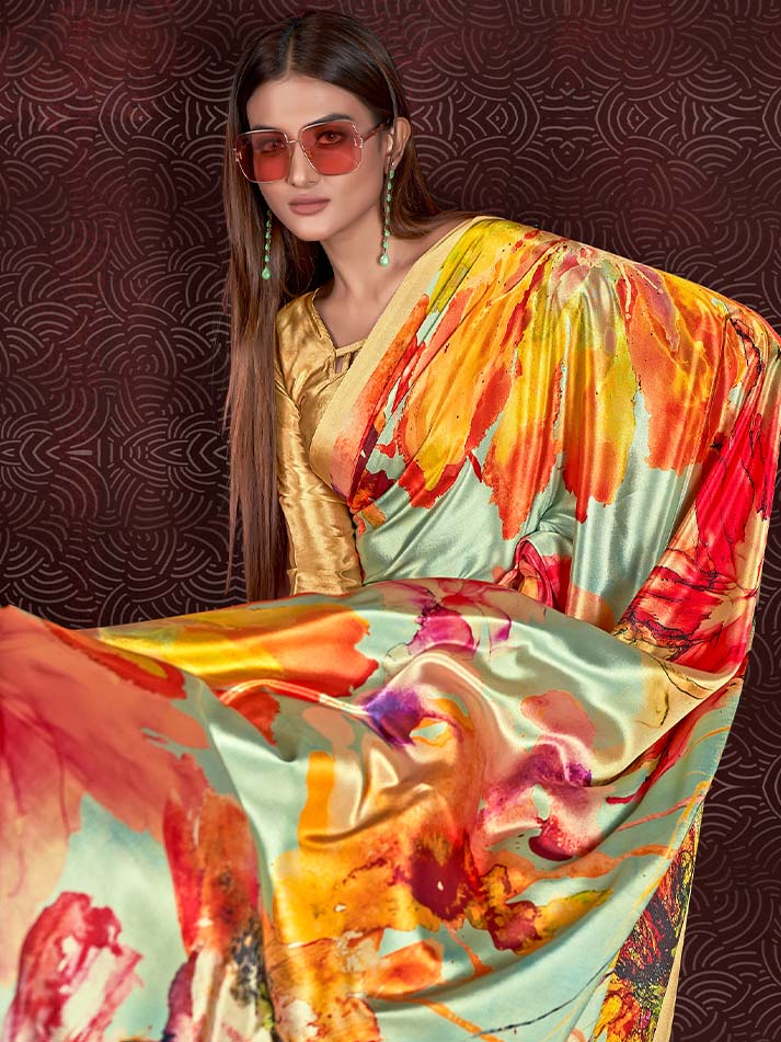 Hanoi Sofe Crepe Saree