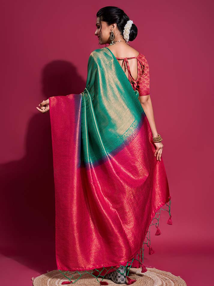 Kubera Soft Zari Saree