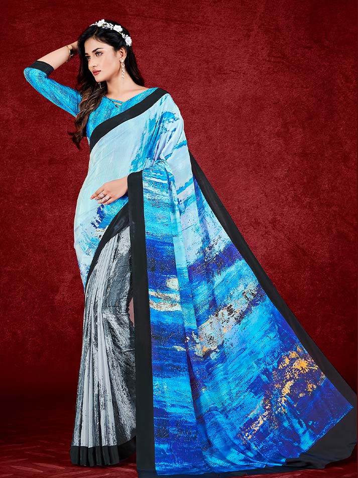 Esoana Crepe Saree