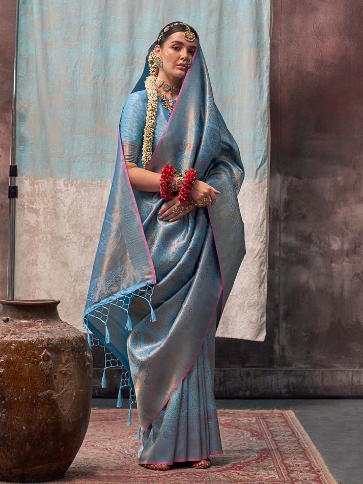 Kalaa Savoy Handloom Silk Saree