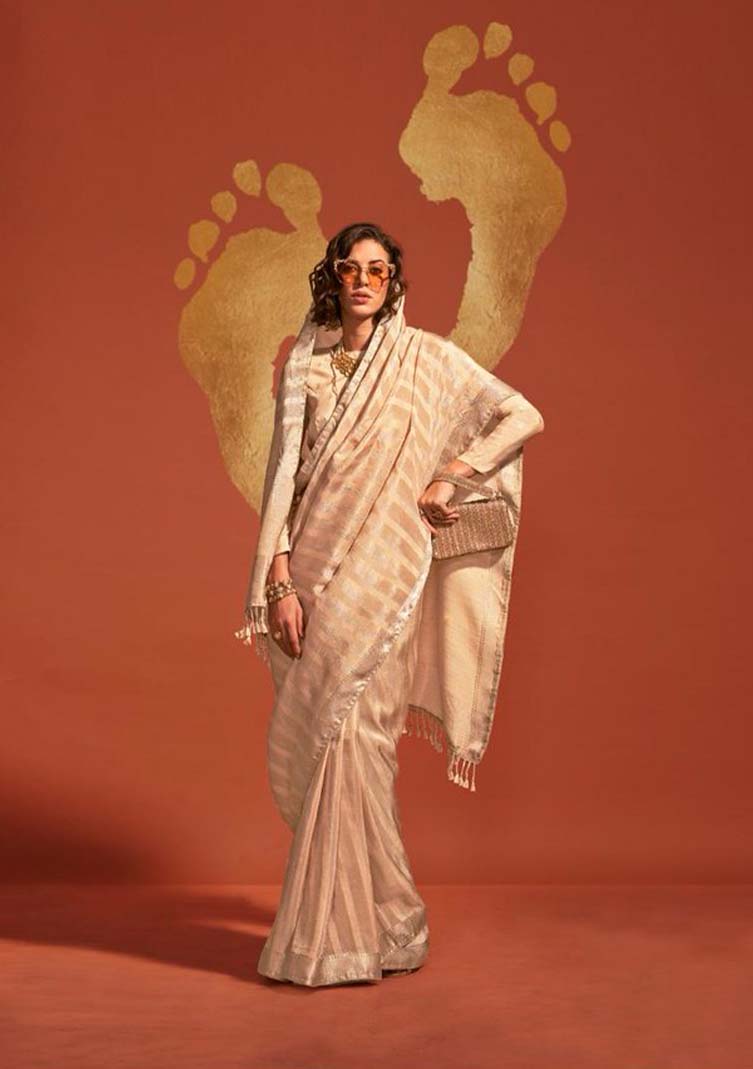 Ksatsuma Pure Viscose Saree