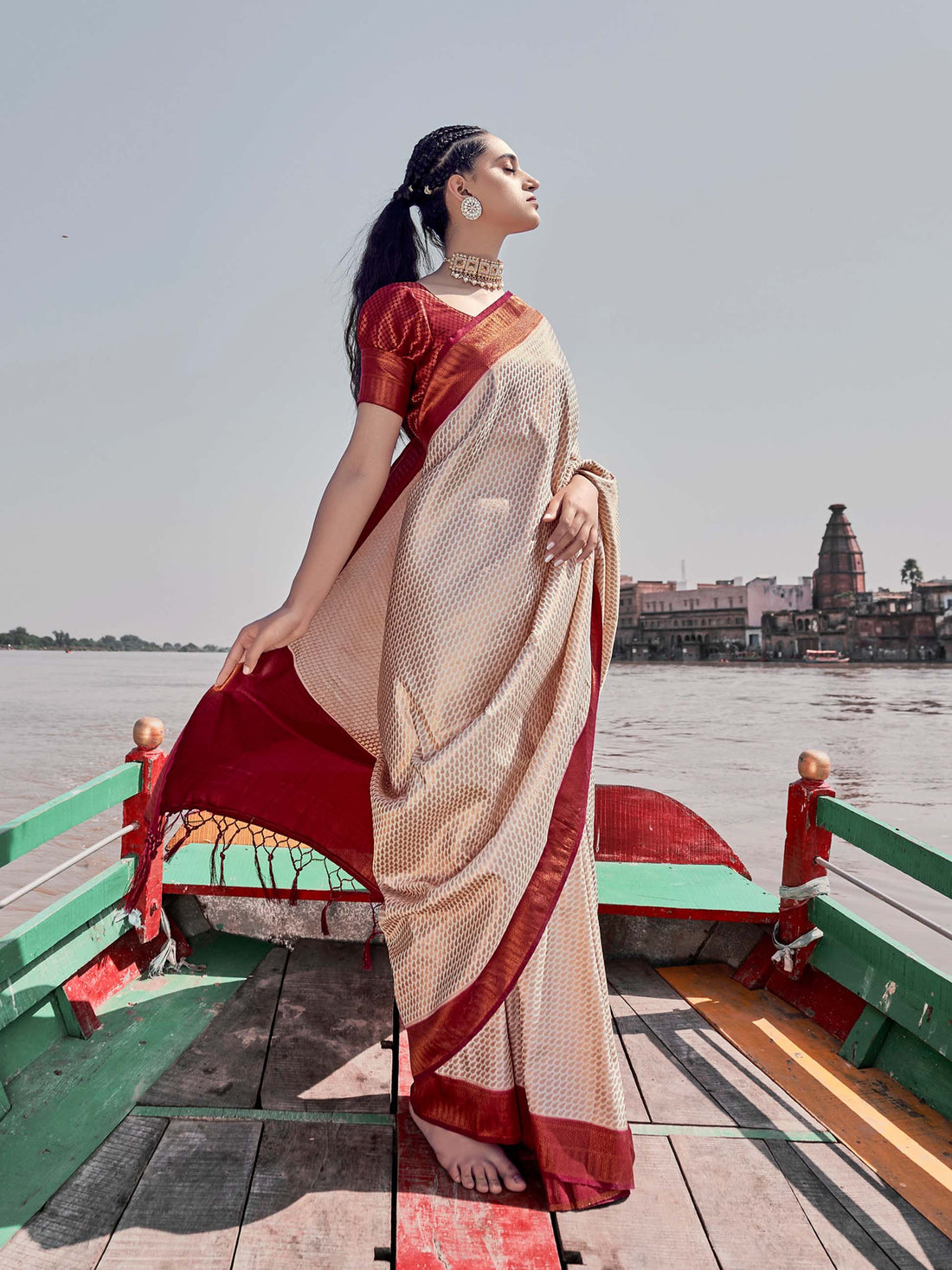 Uberra Pattu kanjeevaram Saree