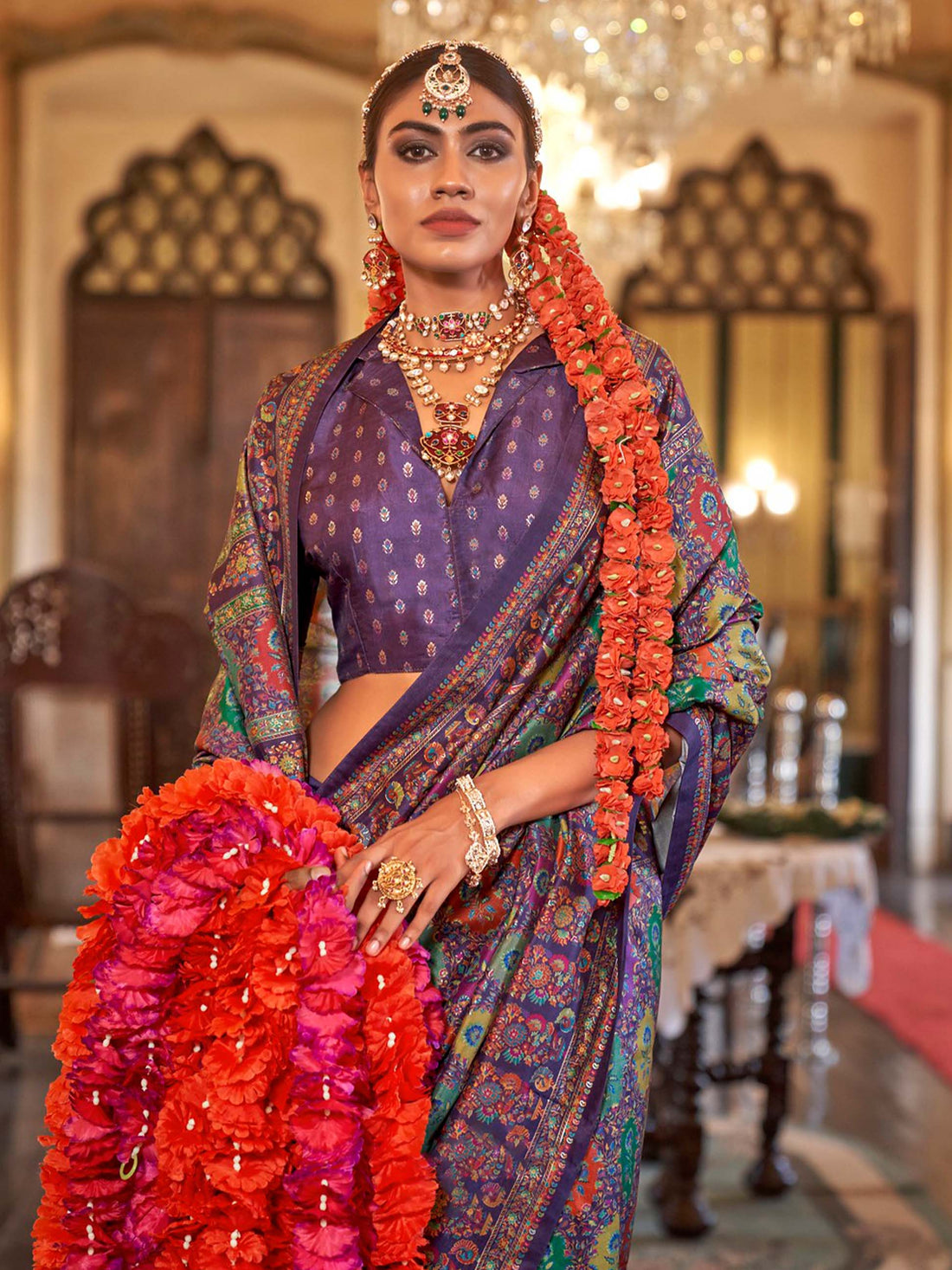 Pushpa Rani P.V  Silk Saree