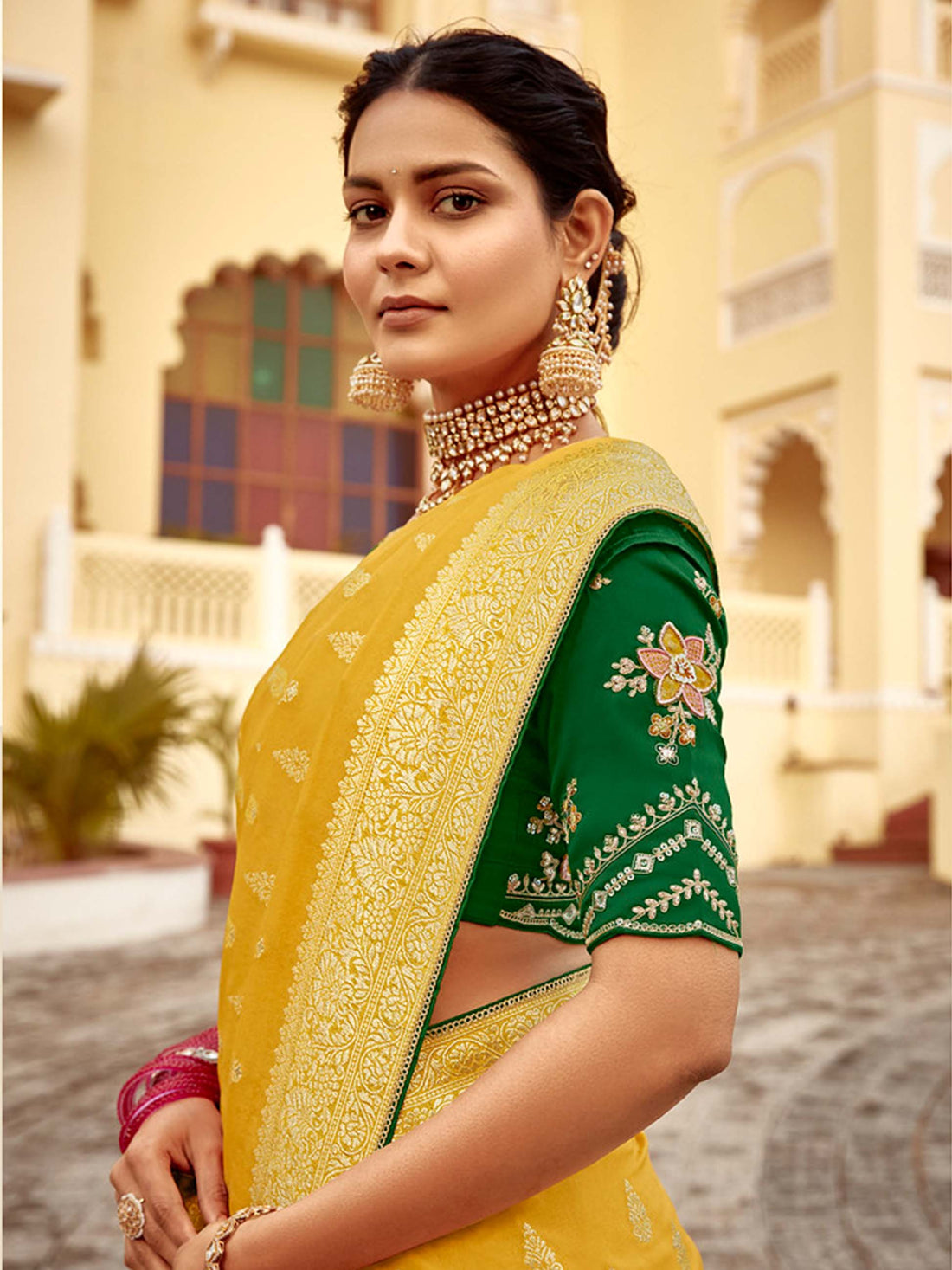Rang Mahal Dola Silk Saree