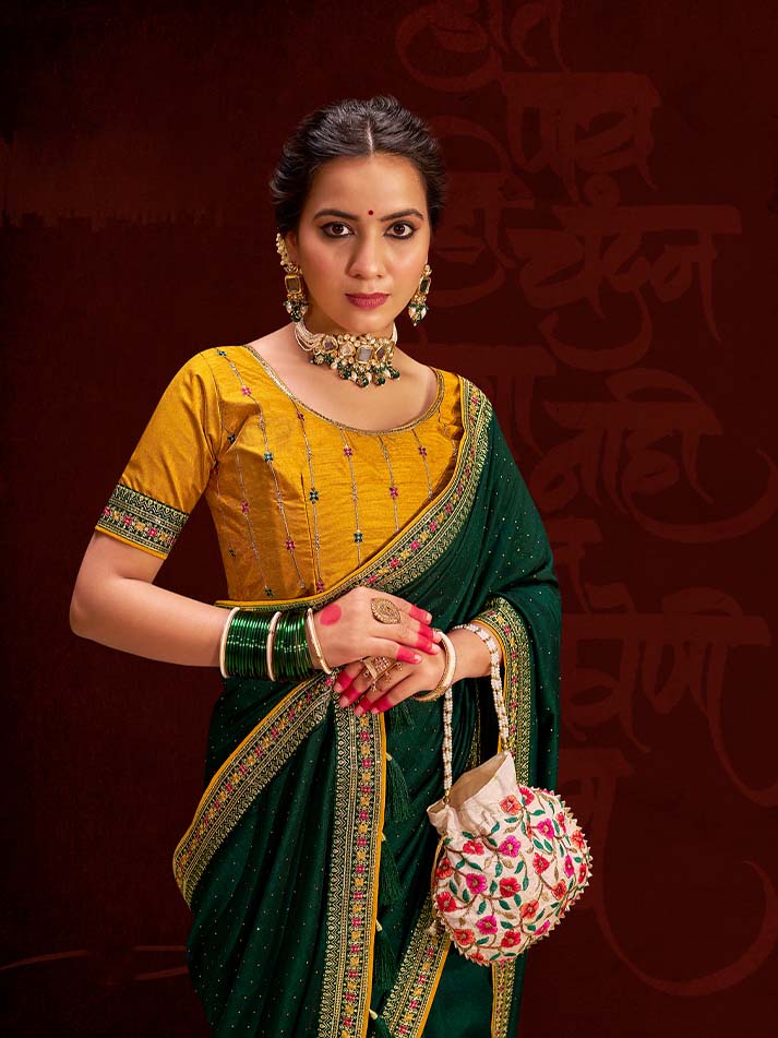 Aayushi Raw Silk Saree