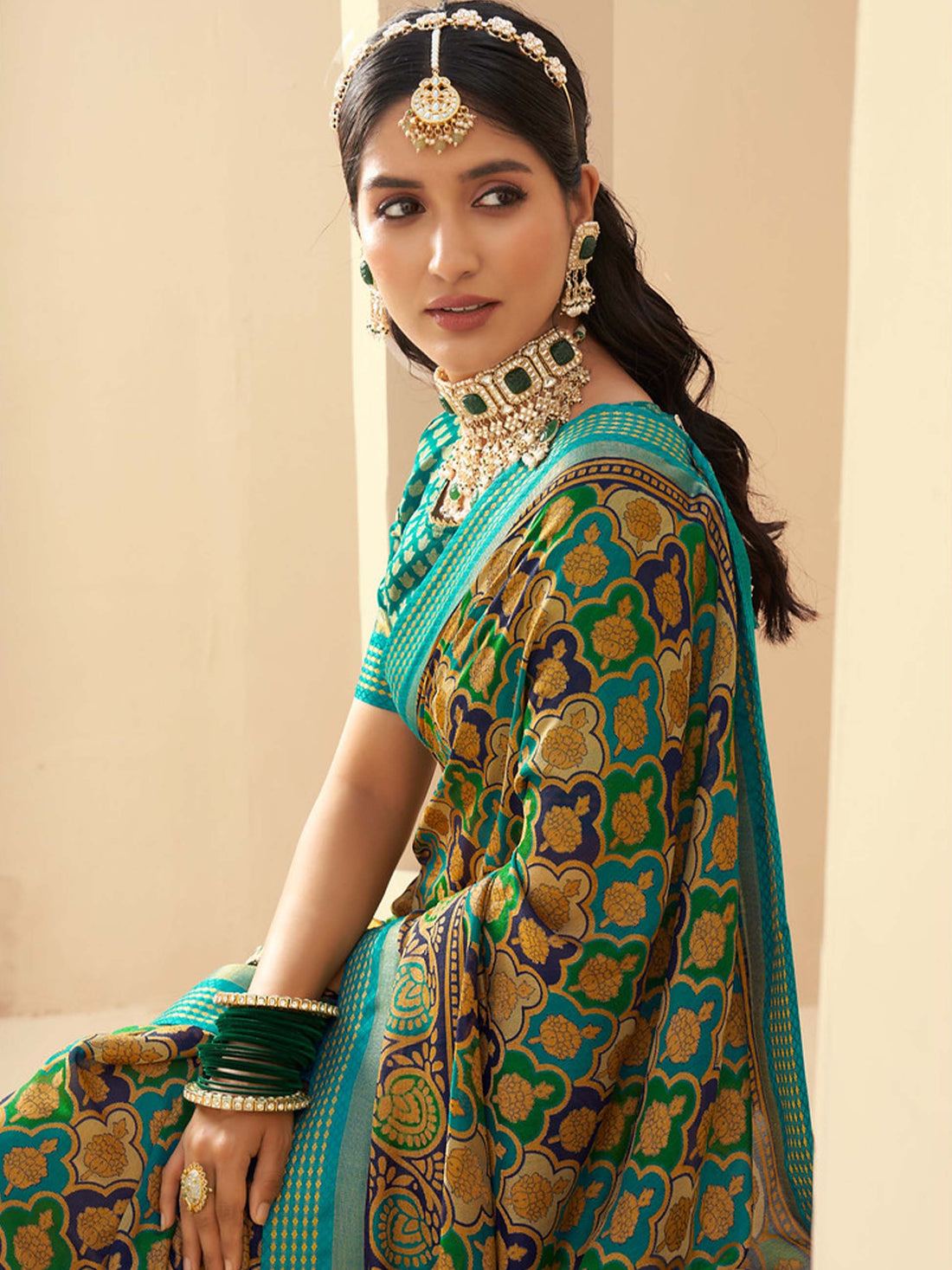Rohini Georgette Saree