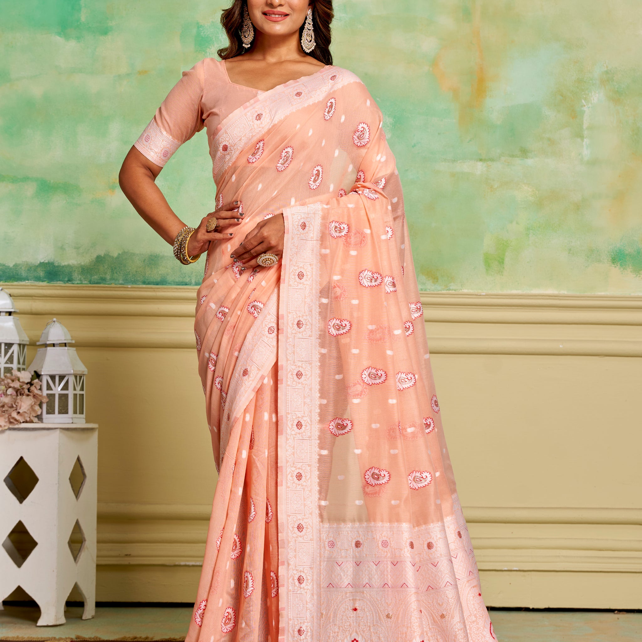 PURE COTTON MULL SAREE