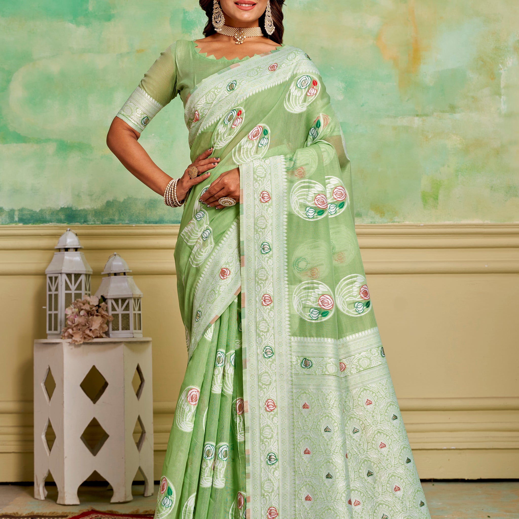 PURE MULL COTTON SAREE