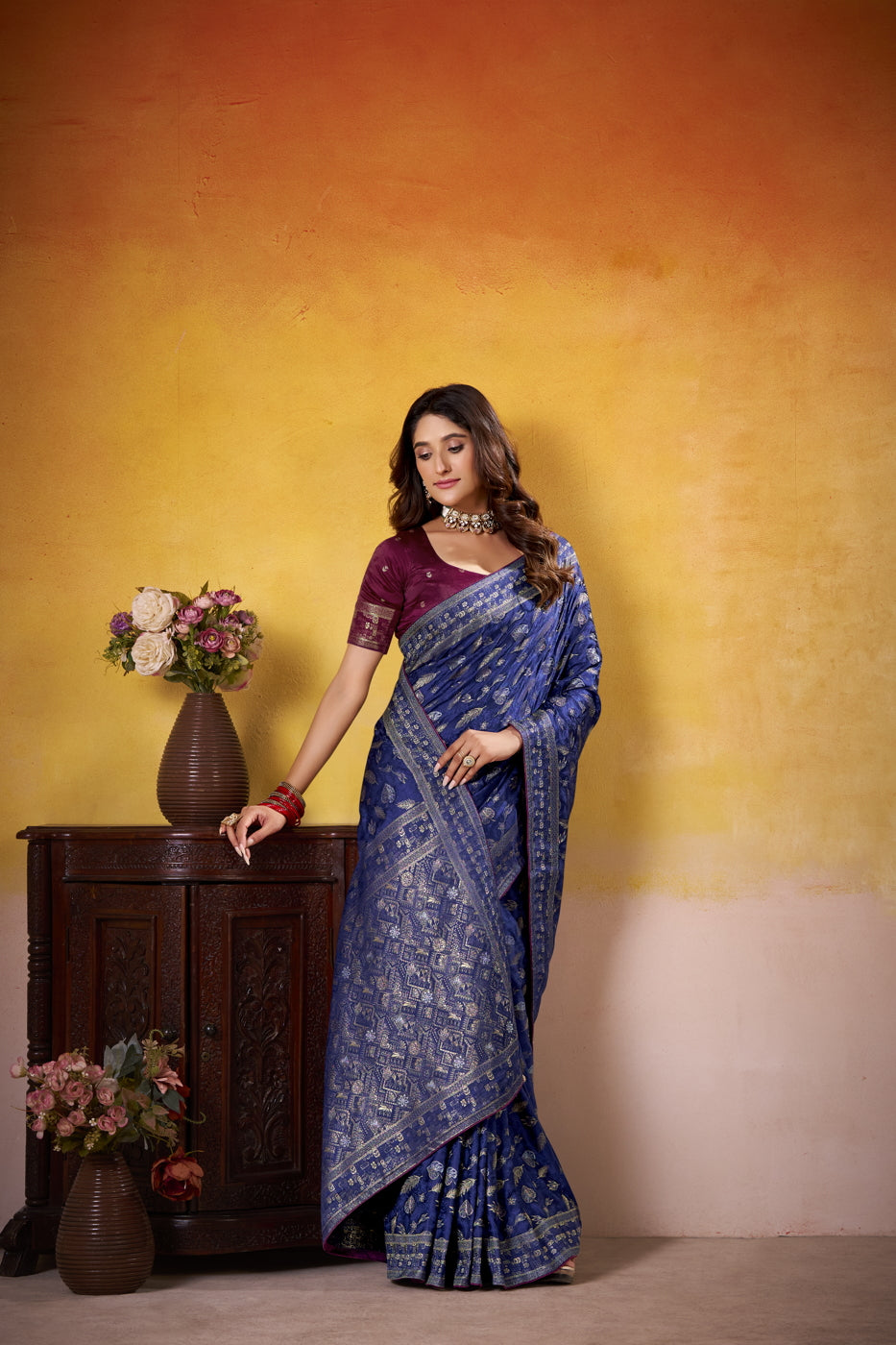 Anusha Eternal Royal Beauty Saree