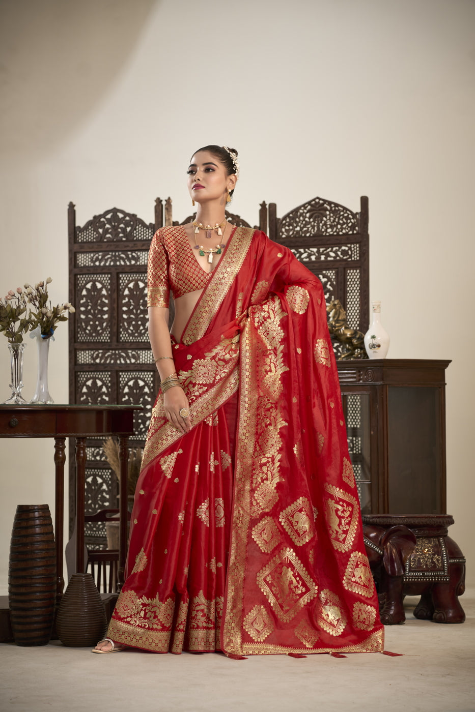 Pure Satan Organza Silk