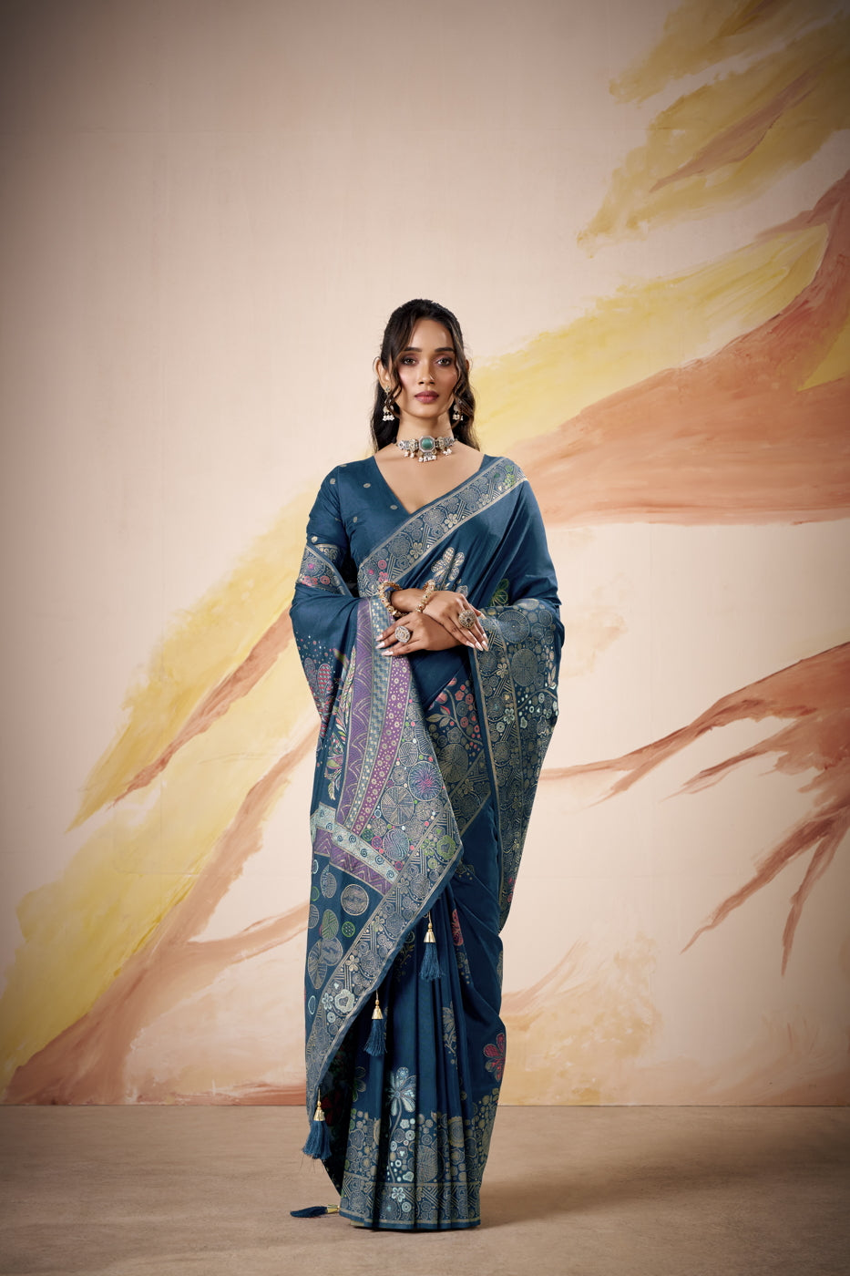 Madhurima Majestic Beauty Queen Saree Edition