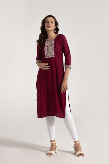 Cotton Charm Straight cut kurti