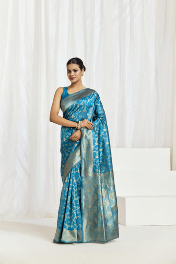 Royal Banarasi Art Silk Saree with Rich Zari Detailing
