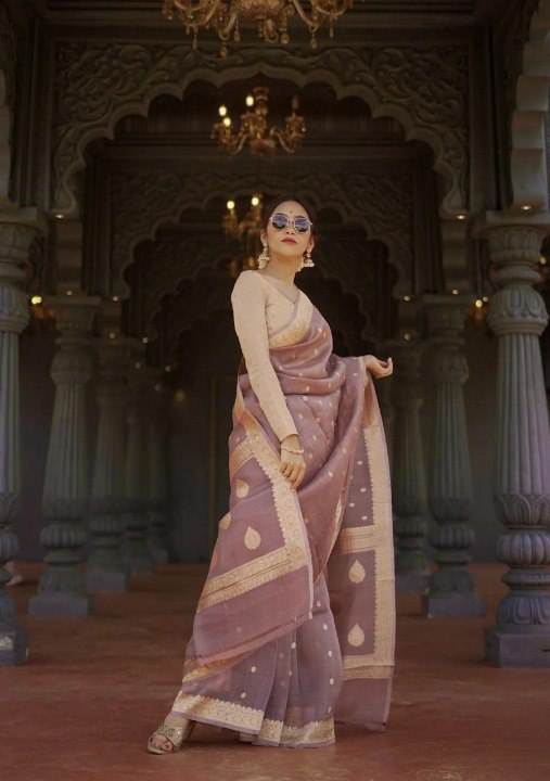 BANARASI SOFT TISSUE SILK SAREE