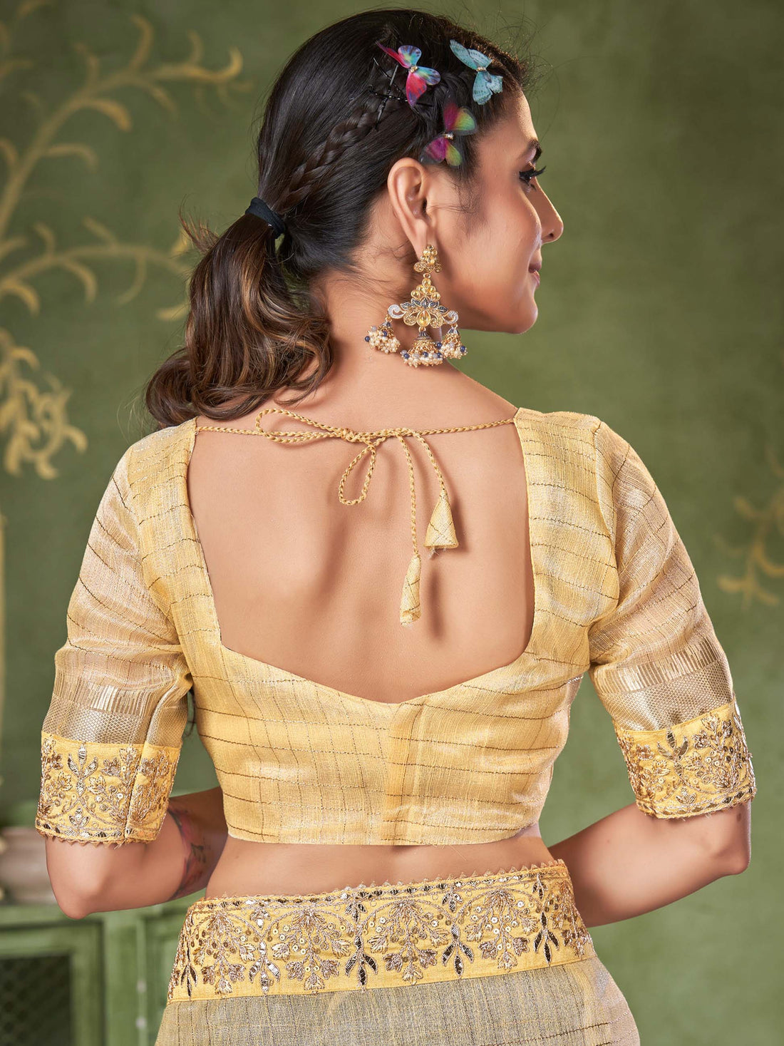 Sumitra linen Saree