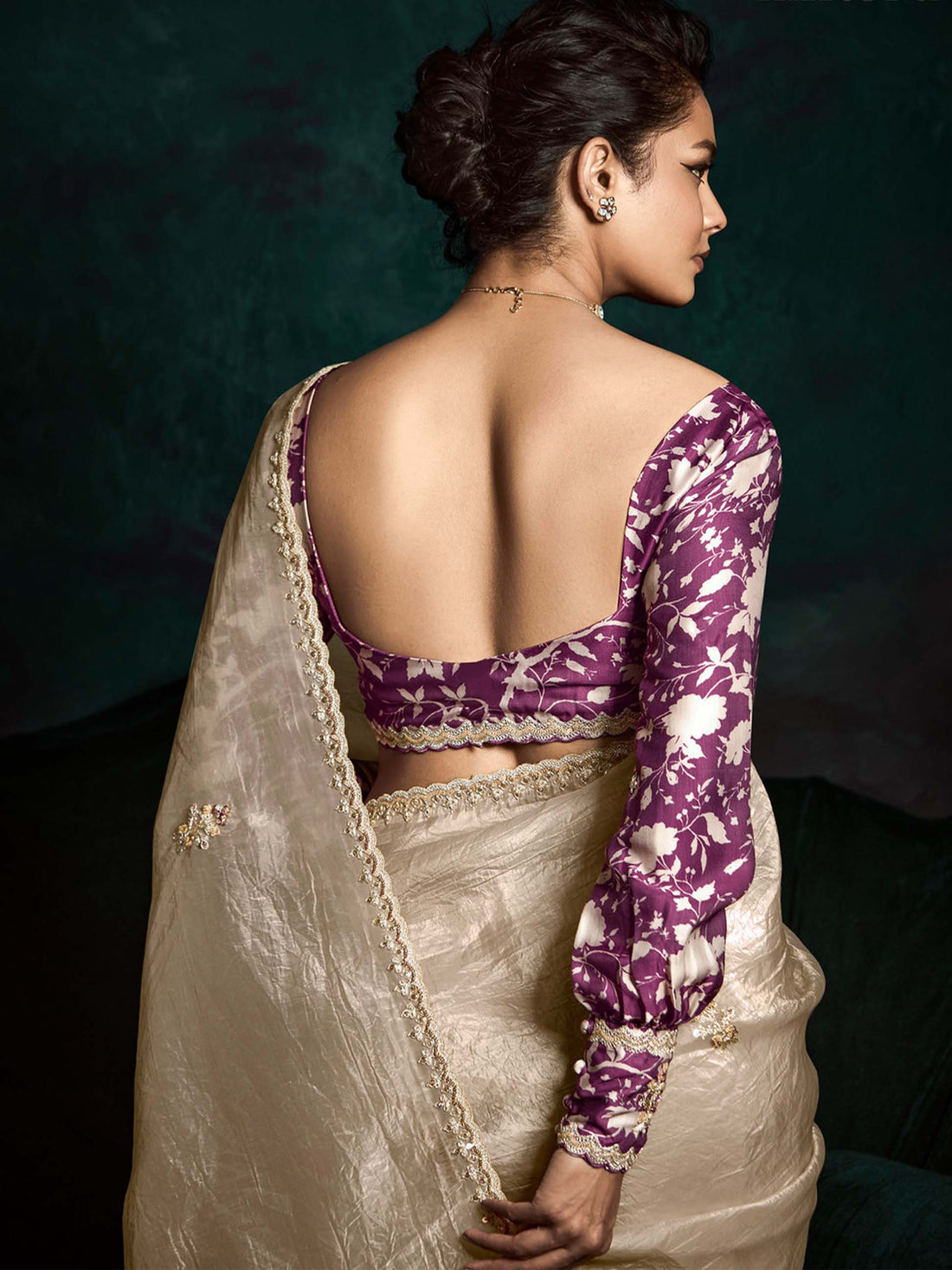 Rangat Vol Glass Tissue Saree