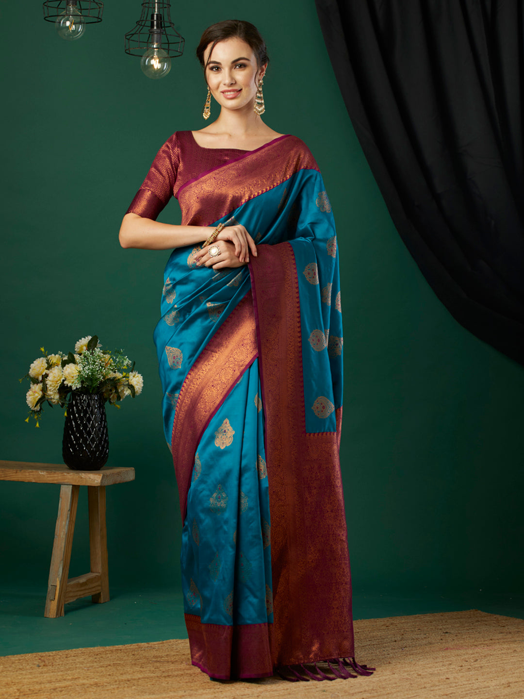 KANJIVARAM TISSUE SAREE