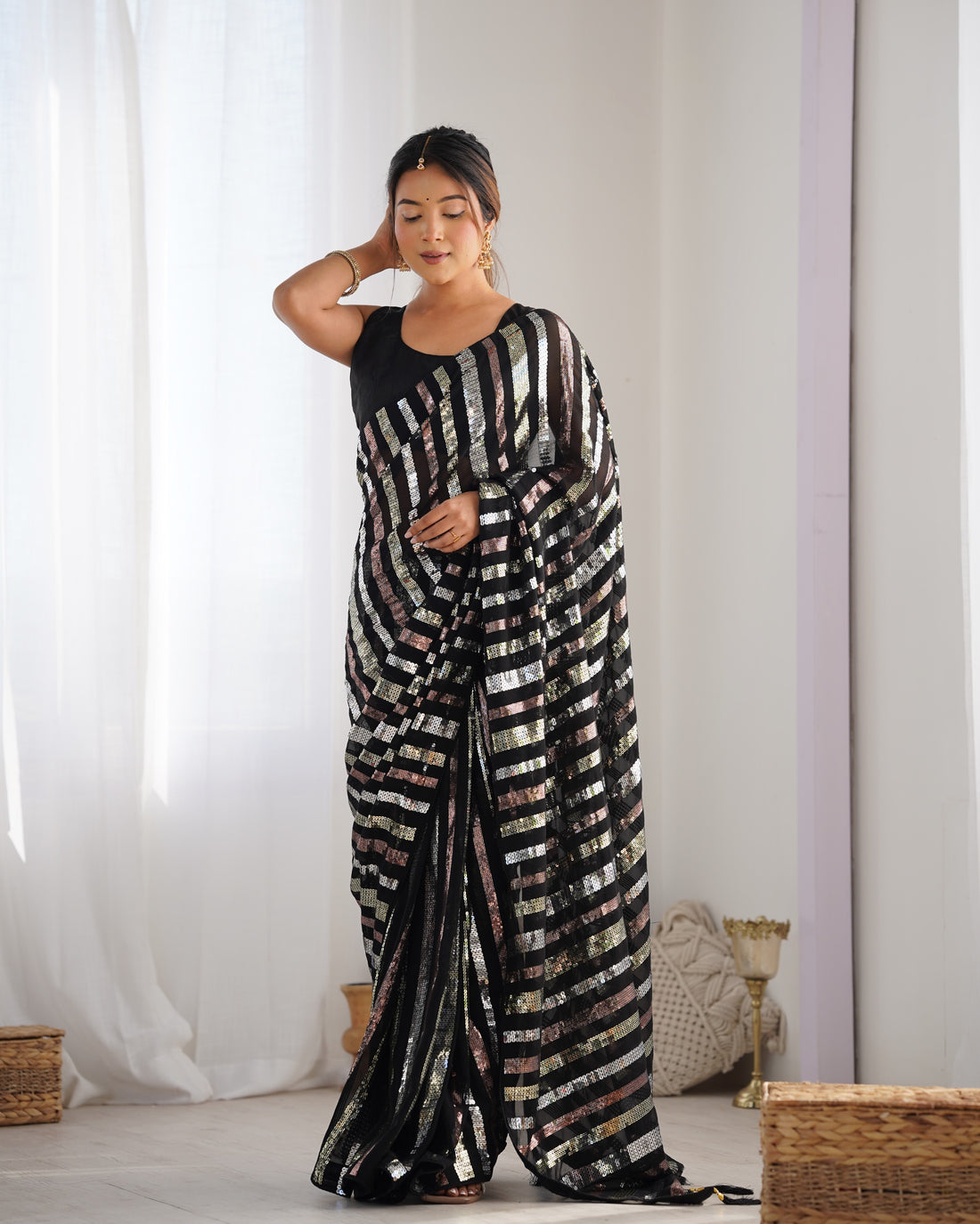 Glam Gaze Designer Party Saree