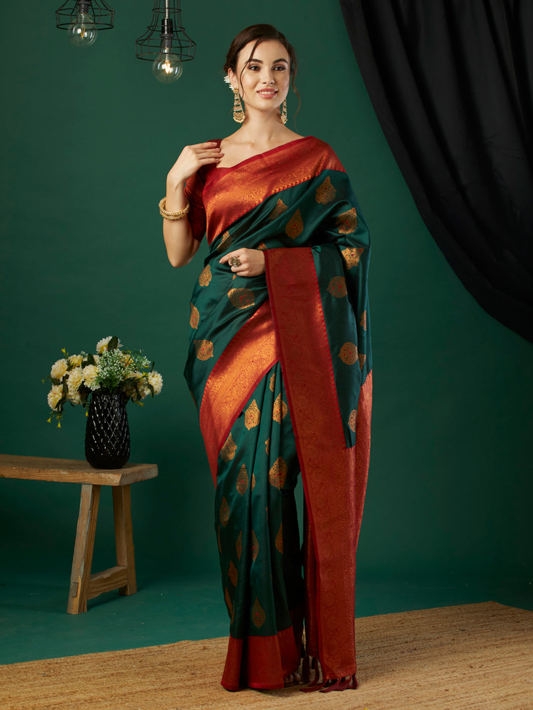 KANJIVARAM TISSUE SAREE