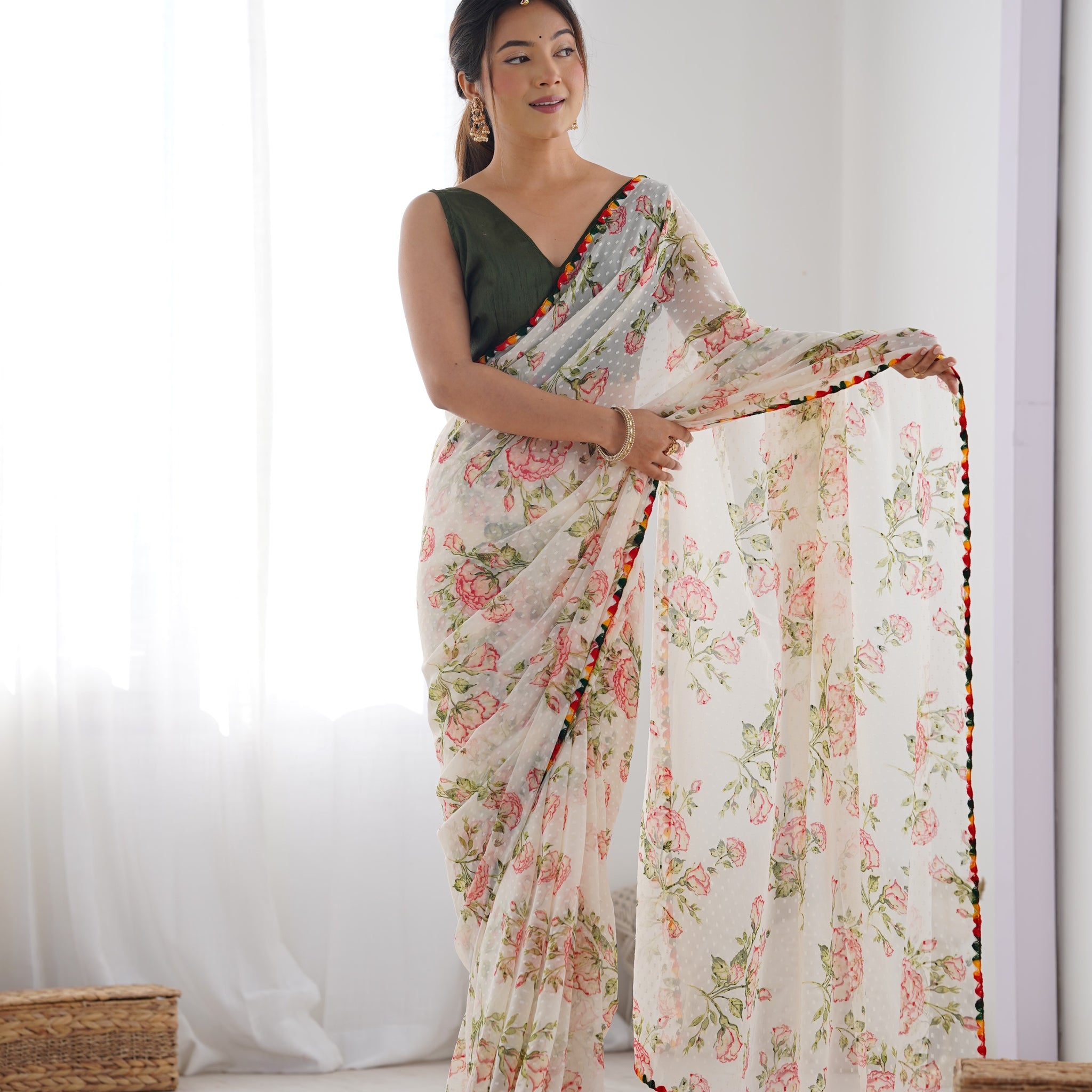 Twilight Bling Sequin Saree