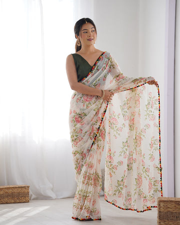Twilight Bling Sequin Saree