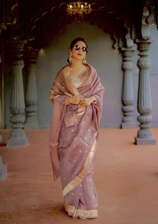 BANARASI SOFT TISSUE SILK SAREE