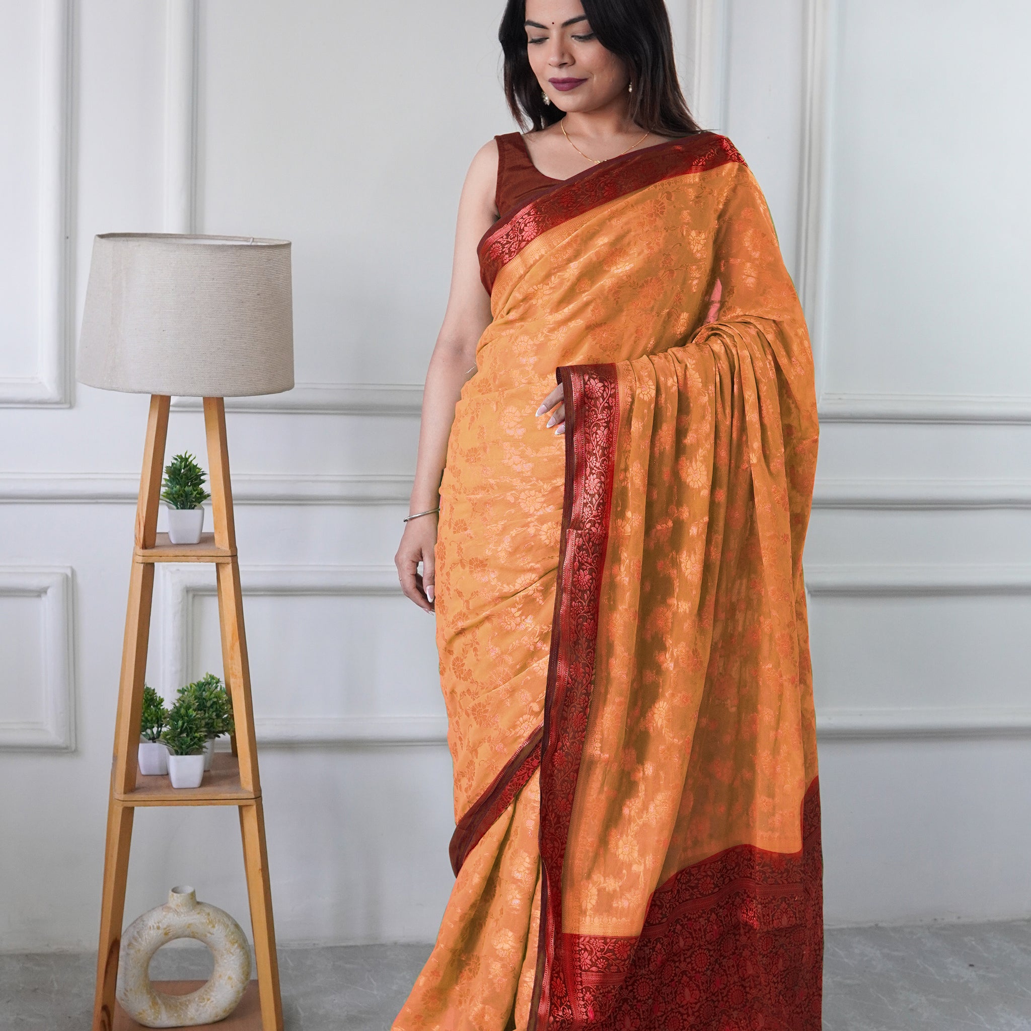 TRADITIONAL READY TO WEAR SAREE