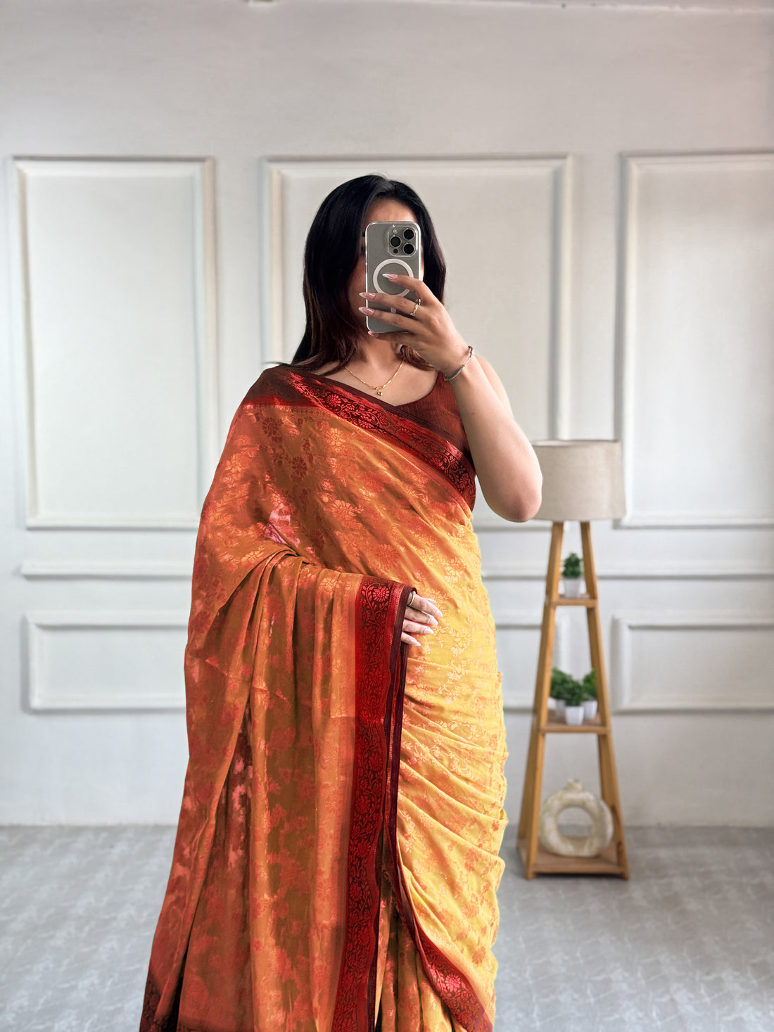 TRADITIONAL READY TO WEAR SAREE