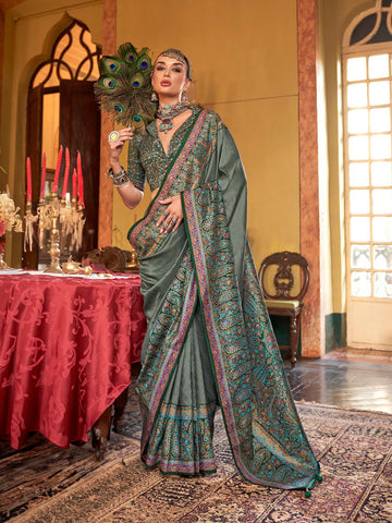 Morni Viscose Blend Saree