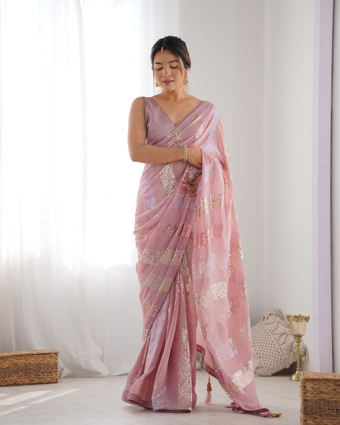 Galaxy Spark Designer Saree