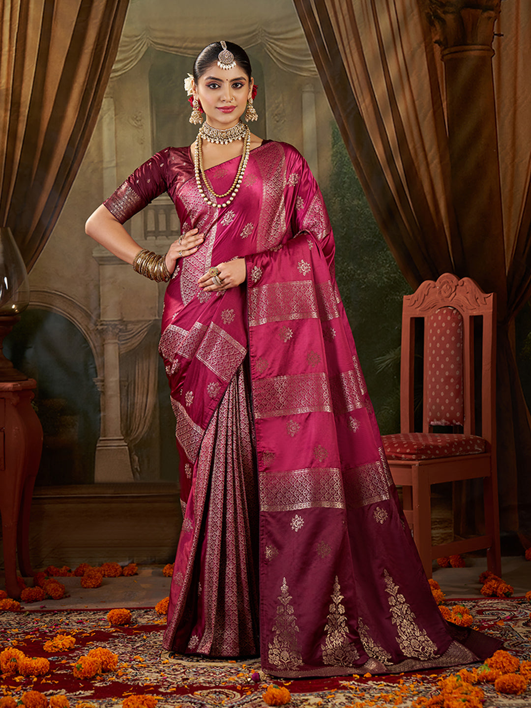 FLORAL GRACEFULL SAREE
