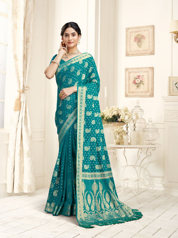 DISHA RAMA VISCOSE SAREE