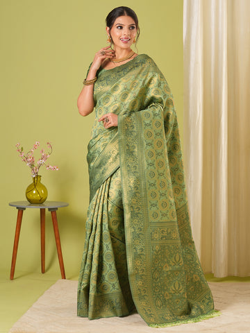 PURE TISSUE KANJIWARAM SILK SAREE