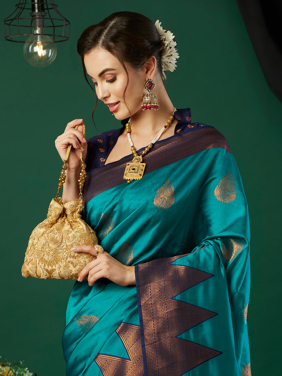 KANJIVARAM TISSUE SAREE