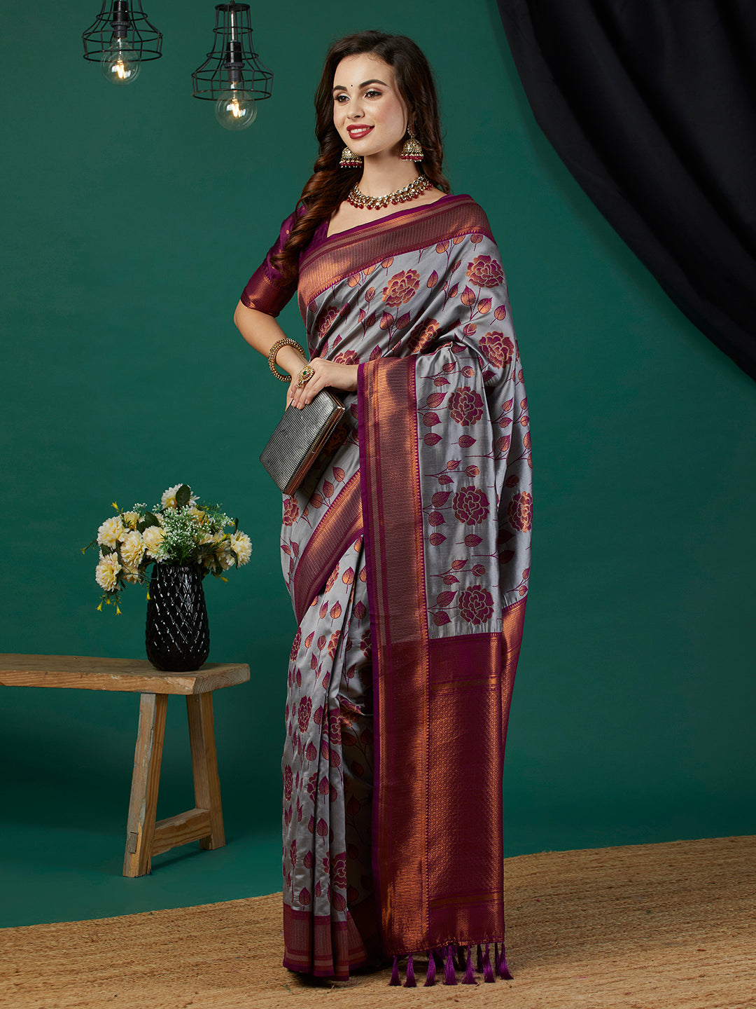 TARA 4 KANJIVARAM SILK SAREE