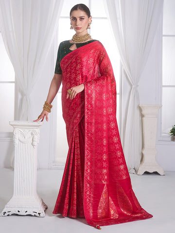 The Majestic Beauty Queen Saree Edition
