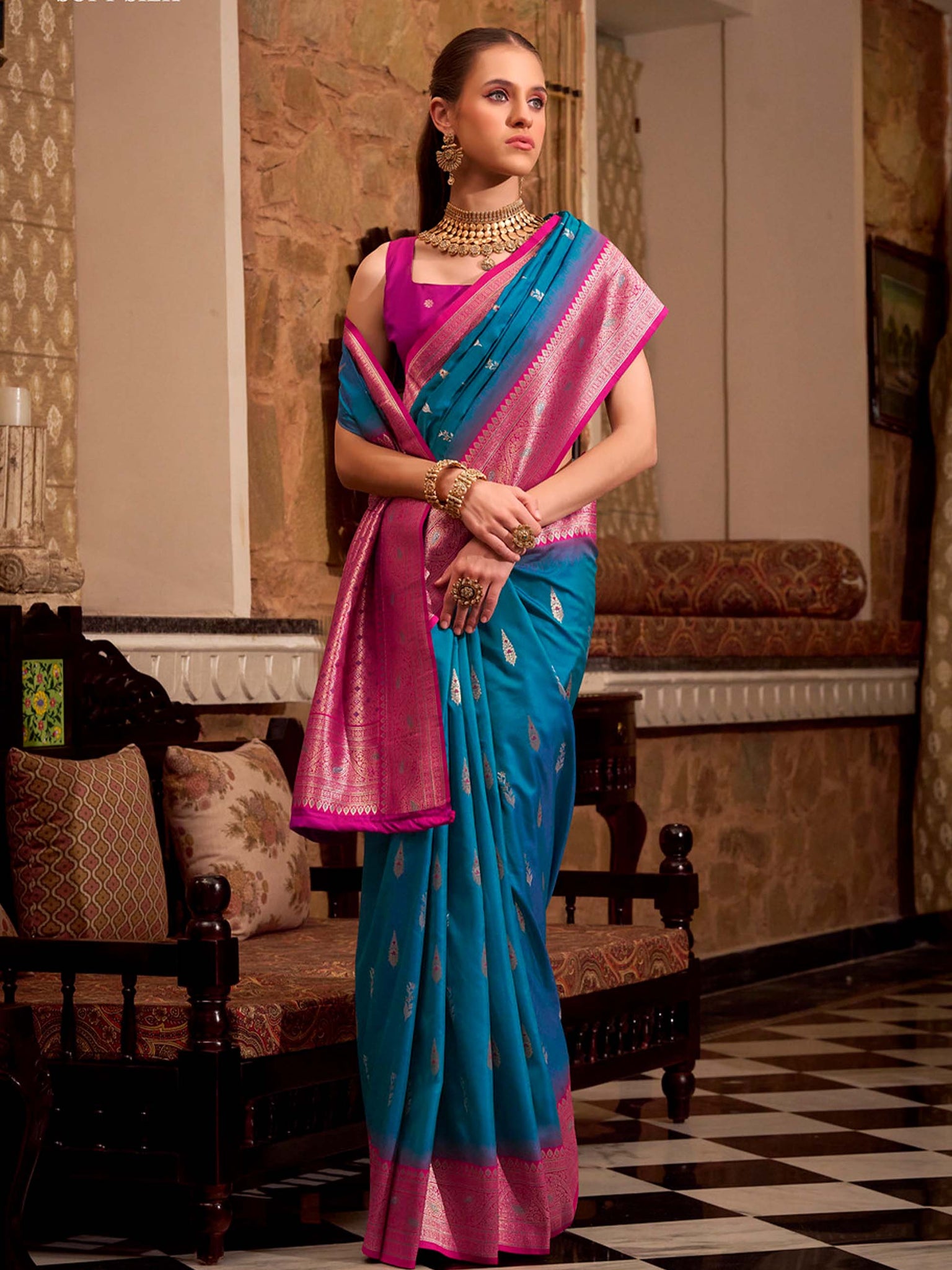 Gatha Banarasi Silk Saree