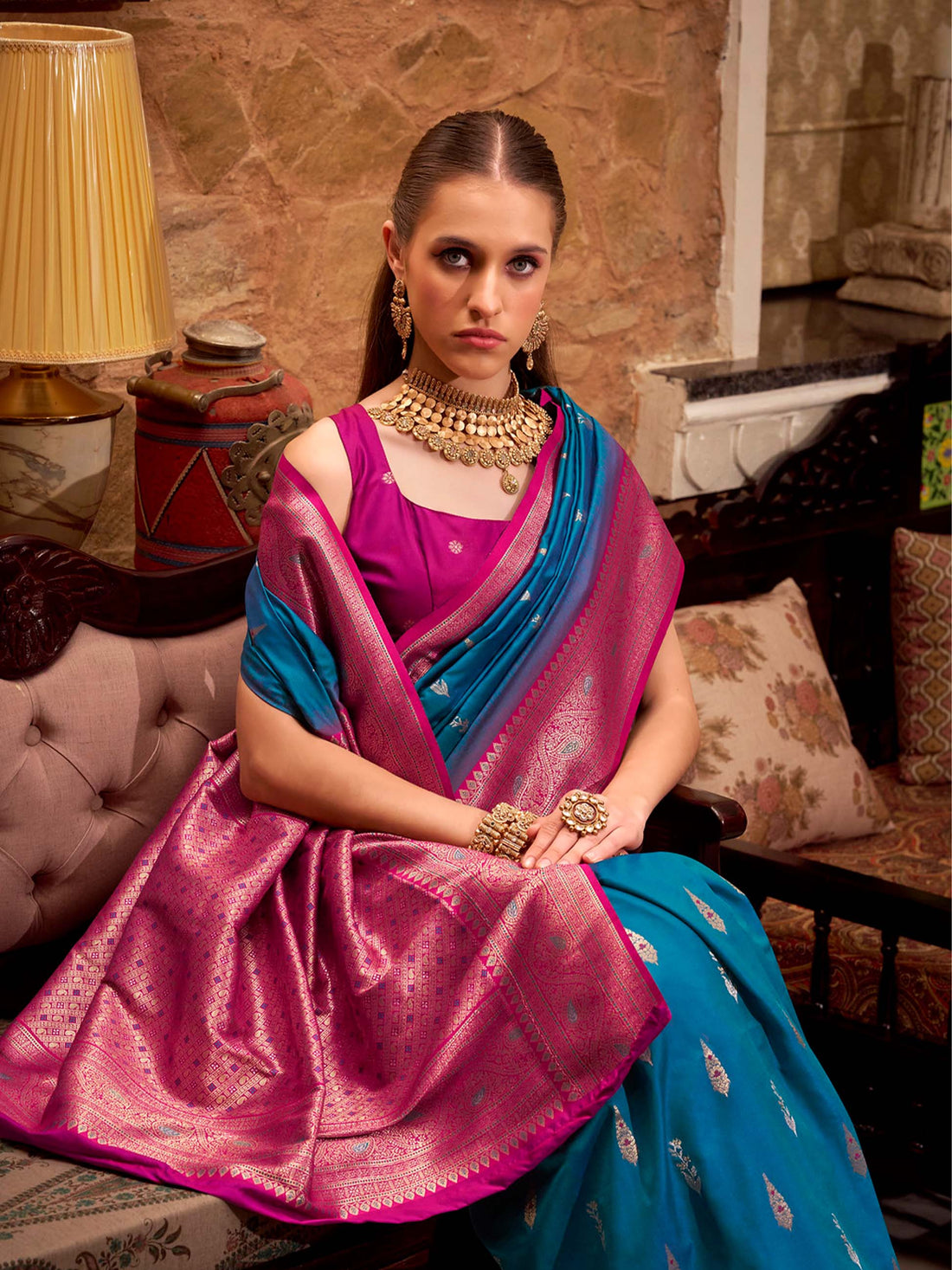 Gatha Banarasi Silk Saree