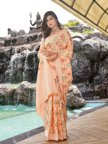Ballam Kanjivaram silk Saree