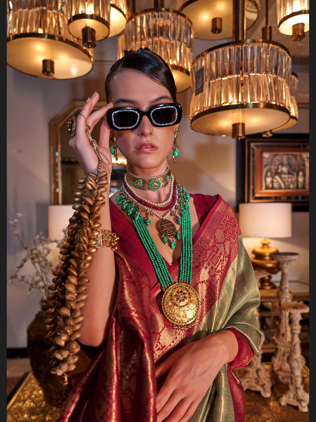 Kansai Banarasi Silk Saree